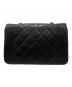 CHANEL (シャネル) ダイアナフラップ チェーンショルダーバッグ ブラック：520000円