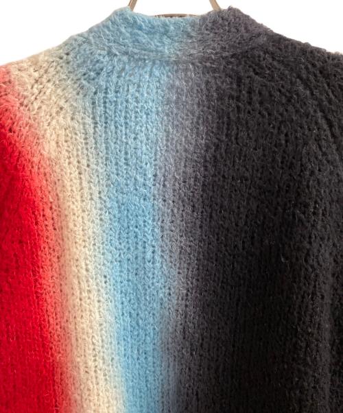 sacai（サカイ）sacai (サカイ) タイダイニットカーディガン ブラック サイズ:3の古着・服飾アイテム
