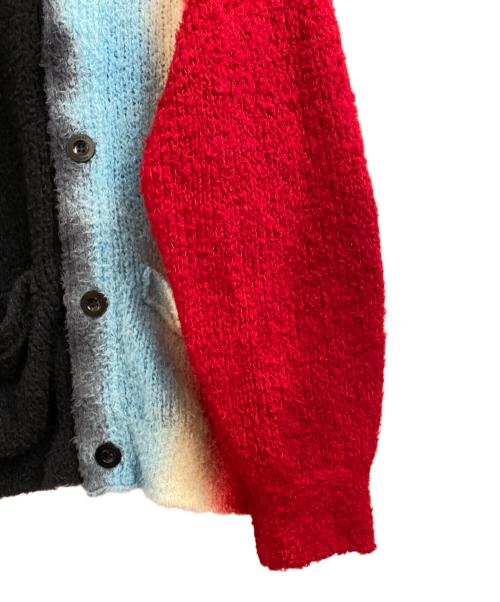 sacai（サカイ）sacai (サカイ) タイダイニットカーディガン ブラック サイズ:3の古着・服飾アイテム