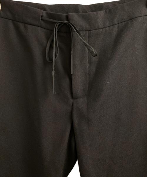 Maison Margiela（メゾンマルジェラ）Maison Margiela (メゾンマルジェラ) DRAWSTRING PANTS ブラック サイズ:46の古着・服飾アイテム