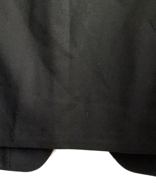 Maison Margiela（メゾンマルジェラ）Maison Margiela (メゾンマルジェラ) バージンウール ノーカラージャケット ブラック サイズ:46の古着・服飾アイテム