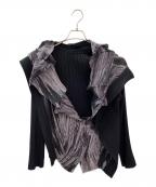 ）の古着「ドッキングシャツジャケット」｜ブラック