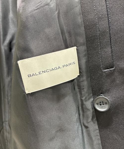 BALENCIAGA（バレンシアガ）BALENCIAGA (バレンシアガ) トレンチコート ブラック サイズ:44の古着・服飾アイテム
