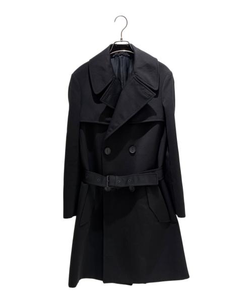 BALENCIAGA（バレンシアガ）BALENCIAGA (バレンシアガ) トレンチコート ブラック サイズ:44の古着・服飾アイテム