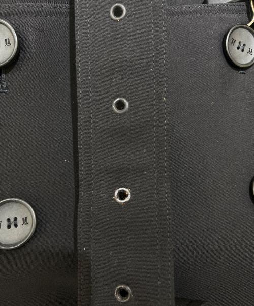 BALENCIAGA（バレンシアガ）BALENCIAGA (バレンシアガ) トレンチコート ブラック サイズ:44の古着・服飾アイテム