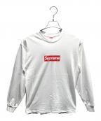 SUPREMEシュプリーム）の古着「Supreme/BOX Logo L/S Tee White」｜ホワイト