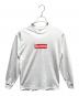 SUPREME（シュプリーム）の古着「Supreme/BOX Logo L/S Tee White」｜ホワイト