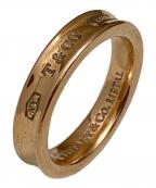 TIFFANY & Co.ティファニー アンド コー）の古着「1837　ナローリング」｜ピンク×ゴールド