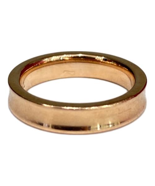 TIFFANY & Co.（ティファニー アンド コー）TIFFANY & Co. (ティファニー アンド コー) 1837　ナローリング ピンク×ゴールド サイズ:7.5号の古着・服飾アイテム