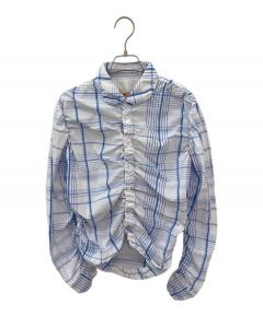 中古・古着通販】JIL SANDER (ジルサンダー) ストライプオープンカラー