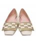 Roger Vivier (ロジェ ヴィヴィエ) トランペットバレリーナ フラットシューズ ベージュ サイズ:36：45000円