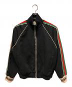 GUCCIグッチ）の古着「GGジャージージャカード ジップジャケット」｜ブラック