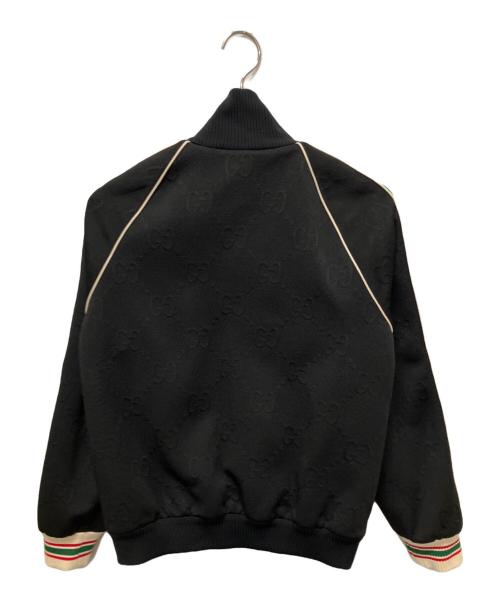 GUCCI（グッチ）GUCCI (グッチ) GGジャージージャカード ジップジャケット ブラック サイズ:XSの古着・服飾アイテム