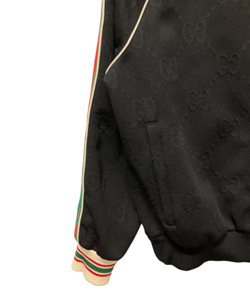 GUCCI（グッチ）GUCCI (グッチ) GGジャージージャカード ジップジャケット ブラック サイズ:XSの古着・服飾アイテム