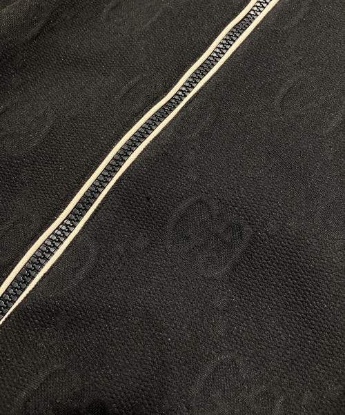 GUCCI（グッチ）GUCCI (グッチ) GGジャージージャカード ジップジャケット ブラック サイズ:XSの古着・服飾アイテム