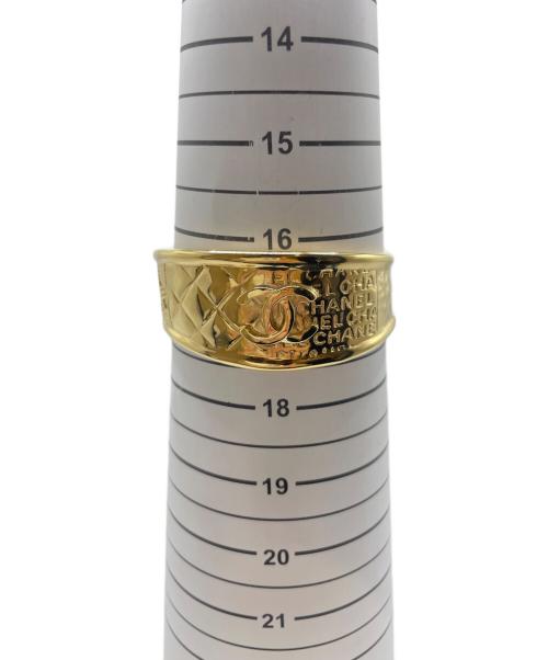 CHANEL（シャネル）CHANEL (シャネル) ココマーク マトラッセ バングル サイズ:17の古着・服飾アイテム