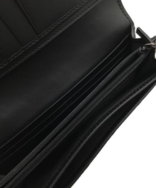 GUCCI（グッチ）GUCCI (グッチ) グッチシマ/ロングウォレット ブラックの古着・服飾アイテム