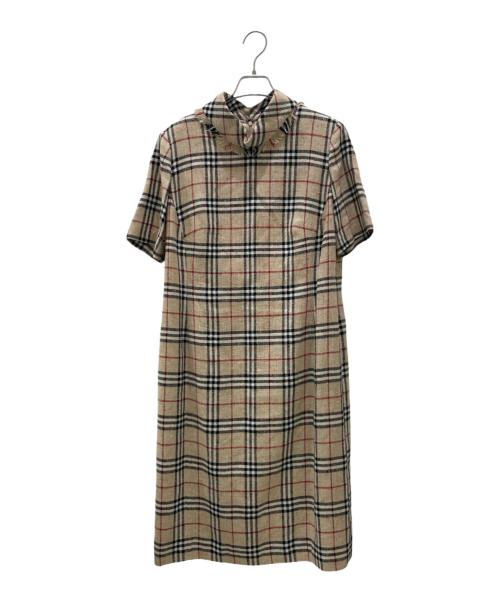 BURBERRY LONDON（バーバリーロンドン）BURBERRY LONDON (バーバリーロンドン) ノバチェック ワンピース/バーバリーチェック ベージュ サイズ:13の古着・服飾アイテム