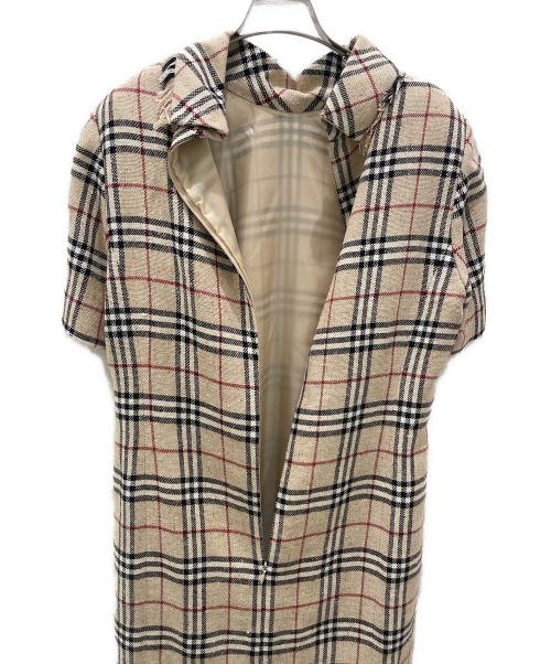 BURBERRY LONDON（バーバリーロンドン）BURBERRY LONDON (バーバリーロンドン) ノバチェック ワンピース/バーバリーチェック ベージュ サイズ:13の古着・服飾アイテム