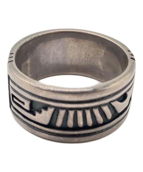 STEVEN J BEGAY（スティーブンジェイビゲイ）STEVEN J BEGAY (スティーブンジェイビゲイ) ナバホスタンプリング サイズ:25号の古着・服飾アイテム