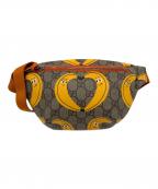 GUCCIグッチ）の古着「チルドレンズ GGスプリーム ボディバッグ」｜ベージュ