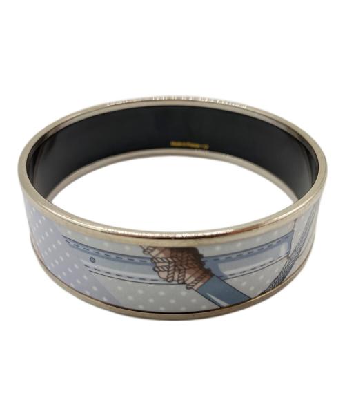 HERMES（エルメス）HERMES (エルメス) バングル ブルーの古着・服飾アイテム