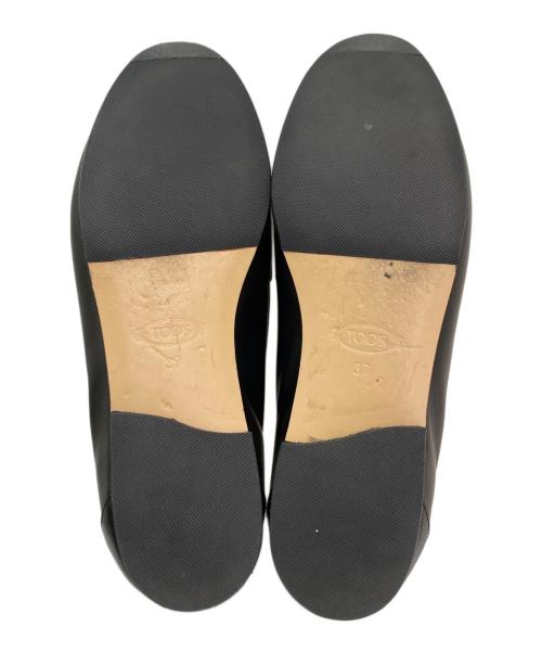 TOD'S（トッズ）TOD'S (トッズ) チェーンストラップローファー ブラック サイズ:37の古着・服飾アイテム