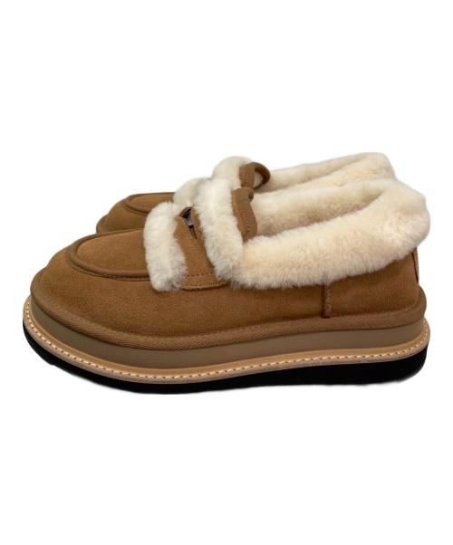 UGG（アグ）UGG (アグ) sacai (サカイ) UGG sacai Loafer ブラウン サイズ:23㎝の古着・服飾アイテム