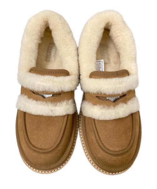 UGG（アグ）UGG (アグ) sacai (サカイ) UGG sacai Loafer ブラウン サイズ:23㎝の古着・服飾アイテム
