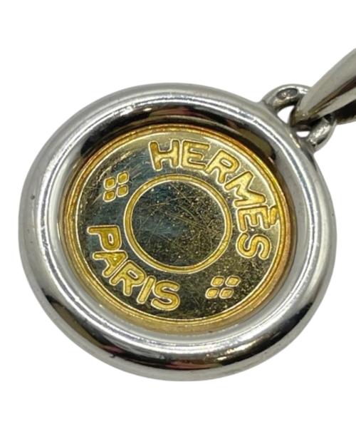 HERMES（エルメス）HERMES (エルメス) セリエペンダントトップ シルバー×ゴールドの古着・服飾アイテム