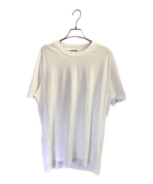JIL SANDER（ジルサンダー）JIL SANDER (ジルサンダー) 半袖カットソー ホワイト サイズ:Mの古着・服飾アイテム