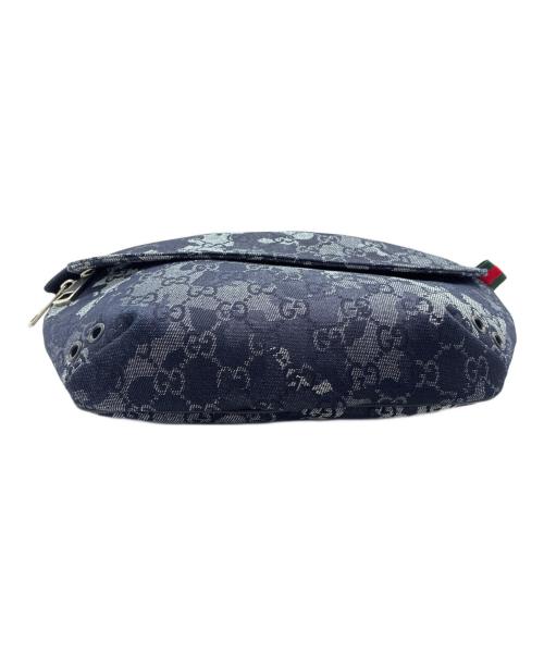 GUCCI（グッチ）GUCCI (グッチ) GGデニムベルトバッグ/GG denim large belt bag インディゴの古着・服飾アイテム