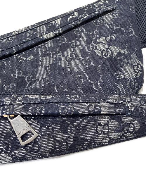 GUCCI（グッチ）GUCCI (グッチ) GGデニムベルトバッグ/GG denim large belt bag インディゴの古着・服飾アイテム