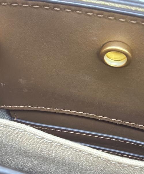 TORY BURCH（トリーバーチ）TORY BURCH (トリーバーチ) リーラジウィルプチダブルバッグ ブラウンの古着・服飾アイテム