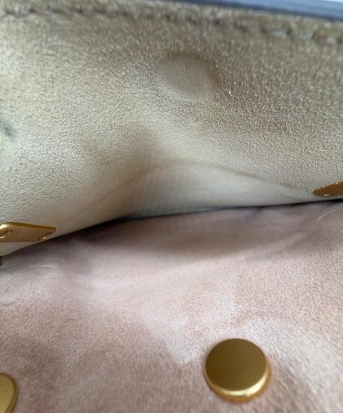 TORY BURCH（トリーバーチ）TORY BURCH (トリーバーチ) リーラジウィルプチダブルバッグ ブラウンの古着・服飾アイテム