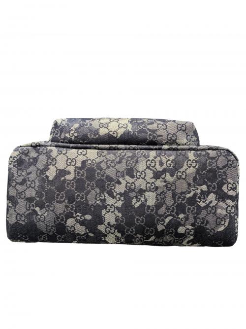 GUCCI（グッチ）GUCCI (グッチ) GGデニムラージバックパック/849008 インディゴの古着・服飾アイテム