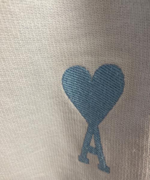 AMI PARIS（アミ パリス）AMI PARIS (アミ パリス) スウェットハーフパンツ ライトブルー サイズ:XXSの古着・服飾アイテム