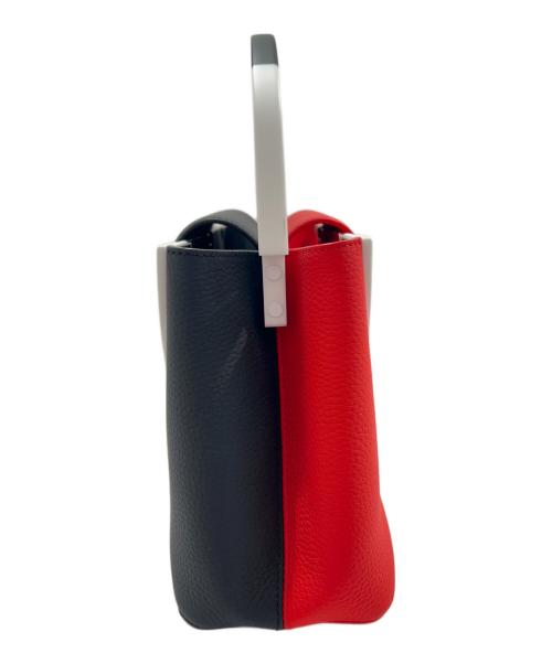 LOUIS VUITTON（ルイ ヴィトン）LOUIS VUITTON (ルイ ヴィトン) Red×Black  Artycapucines MM Bag by Daniel Buren レッド×ブラック アーティカプシーヌ MM byダニエル・ビュレン レッド サイズ:MMの古着・服飾アイテム
