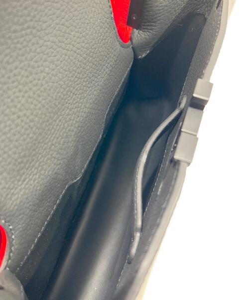 LOUIS VUITTON（ルイ ヴィトン）LOUIS VUITTON (ルイ ヴィトン) Red×Black  Artycapucines MM Bag by Daniel Buren レッド×ブラック アーティカプシーヌ MM byダニエル・ビュレン レッド サイズ:MMの古着・服飾アイテム