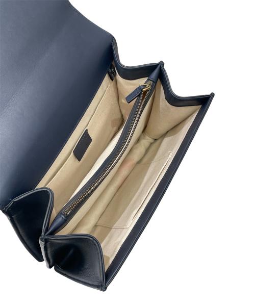 GUCCI（グッチ）GUCCI (グッチ) ディオニュソス /2WAYショルダーバッグ ネイビーの古着・服飾アイテム