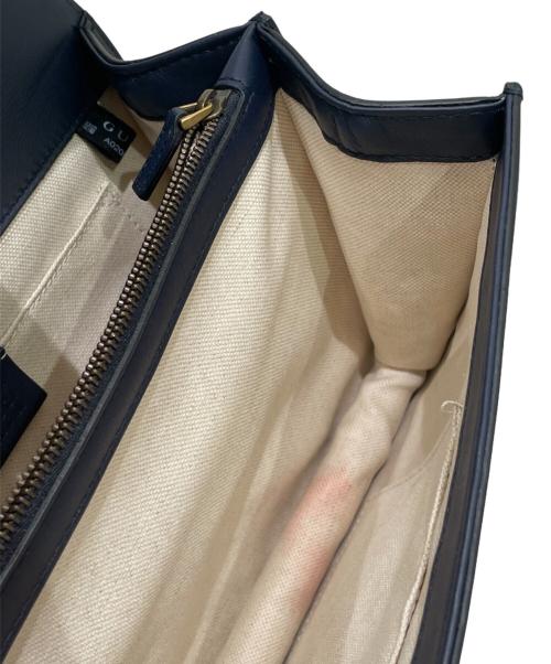 GUCCI（グッチ）GUCCI (グッチ) ディオニュソス /2WAYショルダーバッグ ネイビーの古着・服飾アイテム