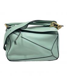 LOEWE（ロエベ）の古着「パズルバッグ スモール/Puzzle Bag Small」｜スカイブルー