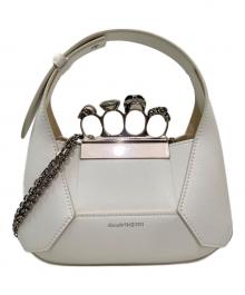 ALEXANDER McQUEEN（アレキサンダーマックイーン）の古着「ジュエルホーボー」｜ホワイト