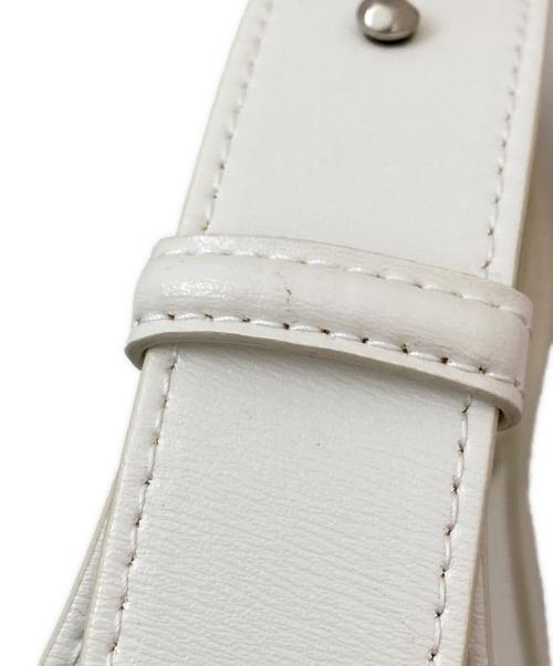 ALEXANDER McQUEEN（アレキサンダーマックイーン）ALEXANDER McQUEEN (アレキサンダーマックイーン) ジュエルホーボー ホワイトの古着・服飾アイテム