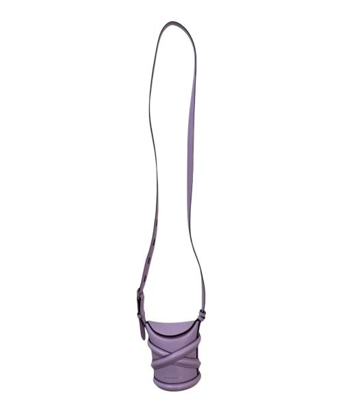 ALEXANDER McQUEEN（アレキサンダーマックイーン）ALEXANDER McQUEEN (アレキサンダーマックイーン) ミニショルダーバッグ パープルの古着・服飾アイテム