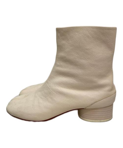 Maison Margiela（メゾンマルジェラ）Maison Margiela (メゾンマルジェラ) タビブーツ アイボリー サイズ:38の古着・服飾アイテム