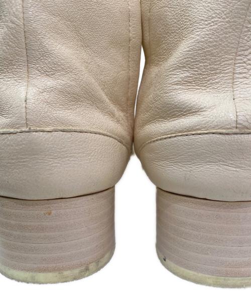 Maison Margiela（メゾンマルジェラ）Maison Margiela (メゾンマルジェラ) タビブーツ アイボリー サイズ:38の古着・服飾アイテム