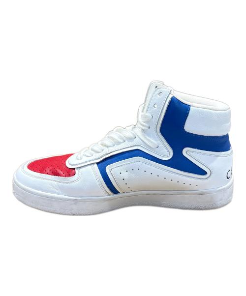 CELINE（セリーヌ）CELINE (セリーヌ) ZTRAINER レースアップハイカットスニーカー ホワイト サイズ:38の古着・服飾アイテム