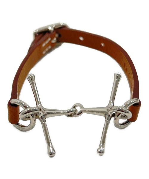 HERMES（エルメス）HERMES (エルメス) Mors T2 Horsebit Bracelet モールT2 ホースビット ブレスレット ゴールドの古着・服飾アイテム
