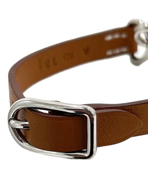 HERMES（エルメス）HERMES (エルメス) Mors T2 Horsebit Bracelet モールT2 ホースビット ブレスレット ゴールドの古着・服飾アイテム